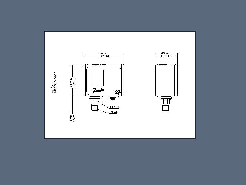 Pressure switch, KP35