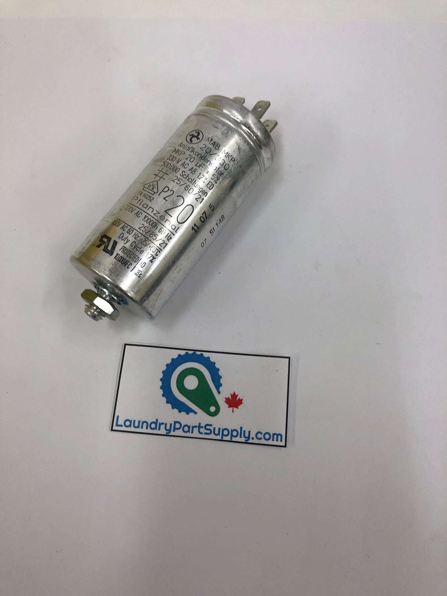 CAPACITOR  20MFD 1PH