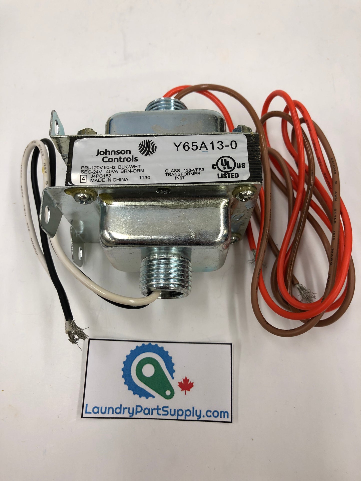 Transformer (120V);sec. 24V, 40 VA; clas