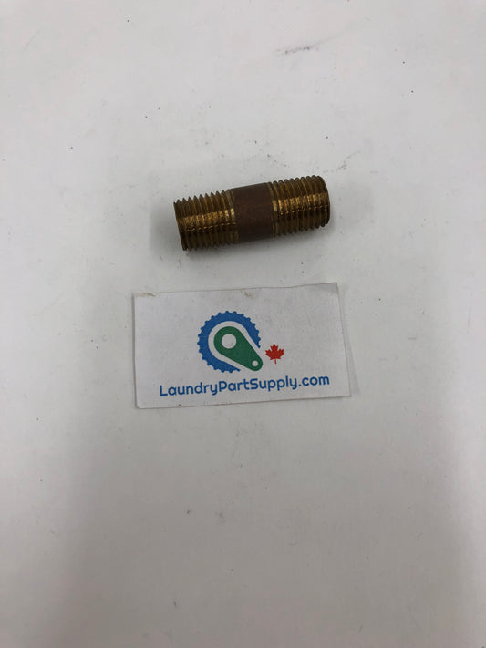 NPT NIP 1/4X1.5 TBE BRASS STUD