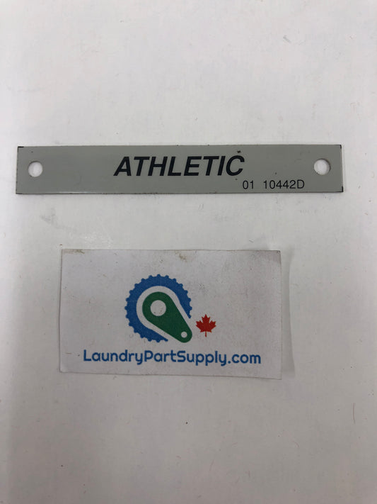 GENERAL NAMEPLATE - ATHLETIC